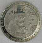 1994 Canada Trade Dollar   2   Wildwood Ab   Elk - Beaver  Coin