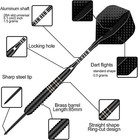 Steel Tip Darts Set 24g 27g With Brass Tips  Aluminum Shafts  And Accessories