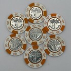 Lot Of 7 1985 Stardust Casino Las Vegas Nevada  1 Chips