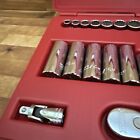 Stanley Proto J52136xl 3 8  Dr 22 Pc Sae Combination Socket Set 12 Point Usa