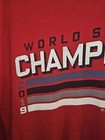 Washington Nationals 2019 World Champions Xl Mens Red Graphic Logo Tshirt Mlb