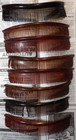  8  Vintage Curved Celluloid Hair Combs