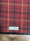 Vintage Y2k Mary Kate   Ashley Red Plaid Spiral Notebook School Rare  used  8x10