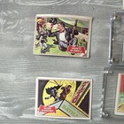 Lot Of Original Vintage  batman Red  Trading Cards  Missing Numbers 6  7  8  9 