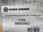Huber suhner Lace-up Hoisting Grip For 7 8  Coaxial Cable Type 98003453