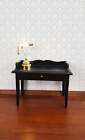 Dollhouse Miniature Battery Light Desk Table Lamp Gold Brass 1 12 Scale