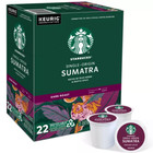 Starbucks Dark Roast K-cup Coffee Pods Single-origin Sumatra 88 Ct   New    