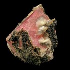 Rare Huge Calcite With Mesolite And Heulendite Natural Mineral Specimen     Gg7
