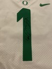 Oregon Ducks Game Used Jersey Game Worn Jersey Noah Sewell Practice Signed      