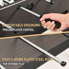 54x26  Foosball Table Soccer Games Table Arcade Game Room Kids Adults W  2 Balls