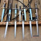 13 5  King Medieval Historical Short Dagger Sword Knife  scabbard