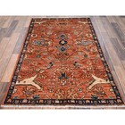 3 x4 10  Peach Pure Wool Rug Bijar Garus Design Aryana Grade Hand Knotted 1610
