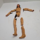 Vtg Marx Johnny West And Chief Cherokee Action Figure For Parts Or Repair Only 