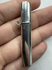 Vintage Sterling Silver - Antique Spiral Etched Sewing Needle Case - 5 9g