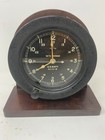 Antique Seth Thomas U s  Navy 64132-e Wwii Clock Working No Key