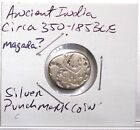 Ancient India Silver Punch Mark Coin Magadha Kingdom 350-185bc - 189