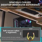 Asdfg-gaming Desk Computer Writing Table Student Art Modren Simple Style Pc Wood