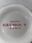 Hotel George V Paris Vintage Porcelain Ashtray Or Dish By Schonwald Germany