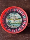 Vintage Miniature  Game Roulette Wheel 3    Colorful Colorado Denver Type