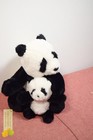 Fao Schwarz 10  Mommy And Me Panda Plush