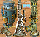 Alchomite Pipes tank spire Terrain 1 Model Frame gw Games Workshop Warhammer 40k
