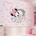 Wall Stickers Mickey Minnie Kids Nursery Room Mouse Vinyl Home Decor Baby Decals