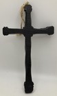 Rustic Faux Resin Crucifix Rugged Wall Cross Decor 6 5 h