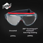 3m Gg501sgaf Safety Goggles  Gogglegear 500 Series  Anti-fog  Clear Lens  Ansi