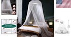 Mosquito Net Bed Canopy For Girls Queen Size Princess Decor Baby Crib Shower