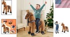 Ride On Horse Riding Horse Pony Cycle Toy  30 1 Inch Height Riding Pony Ride    