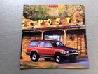 1993 Toyota 4runner 18-page Vintage Big Car Sales Brochure Catalog - Sr5 4wd Set