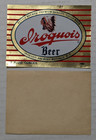 Two Iroquois Beer Labels - Iroquois Brewing Co  Buffalo  Ny - Great Shape