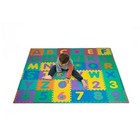 Piece Foam Floor Alphabet And Numbers 36 Pieces Puzzle Tiles Education Play Mat