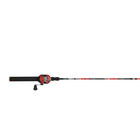 Zebco Splash Spincast Reel And Fishing Rod Combo  6-foot 2-piece Fiberglass Rod