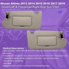 Driver left   Passenger right Sun Visor Compatible