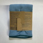 Norwex Envirocloth With Baclock - Graphite W  Denim Trim 13 78 x13 78  - New 