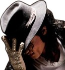 Michael Jackson-sequin Glove Fedora 72 tall Life Size Cardboard Cutout Standee