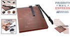 Heavy-duty 18-inch Guillotine Paper Cutter     Safe   Precise 12-sheet Trimmer