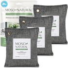 Natural Bamboo Charcoal Air Purifying Bags 200g  3 Pack    Odor Eliminator For H