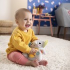 Baby Elephant Stuffed Animal Dual-mode Soft Toy Soother  Gray