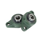 4 Pack Ucfl204-12 Solid Pillow Block Flange Mounted Bearing 2 Bolt 3 4  Bore