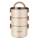 4 Layers Stainless Steel Insulated Food Bento Lunch Box Container For Picnic New