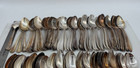 Lot Of 100 Assorted Vintage Silverplate Oval Soup Dessert Spoons - Lot 93
