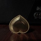 Vintage Estee Lauder Goldtone Youth Dew Engraved Heart Compact For Solid Perfume