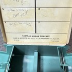 Kodak Kodaslide Compartment Cabinet File Green Metal For 35mm Slide Storage