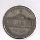 1945 Philadelphia Circulated 35  Silver Jefferson Nickel Five Cent Coin   1