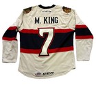 Vintage Ccm Rockford Icehogs Hockey Jersey Ahl Alternate Captain M  King Men   s S