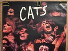 Original Vintage Poster Cats Soundtrack Poster Original Broadway 1983 Geffen