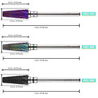 Pana 5-in-1 Pro Upgraded Multi-function Drill Bit 3 32 shank  2xcoarse   2xfine 