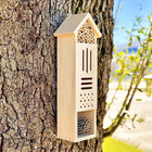 Wooden Insect House  Insect Hotel For Bugs  Bees  Butterflys  Ladybirds  Natural